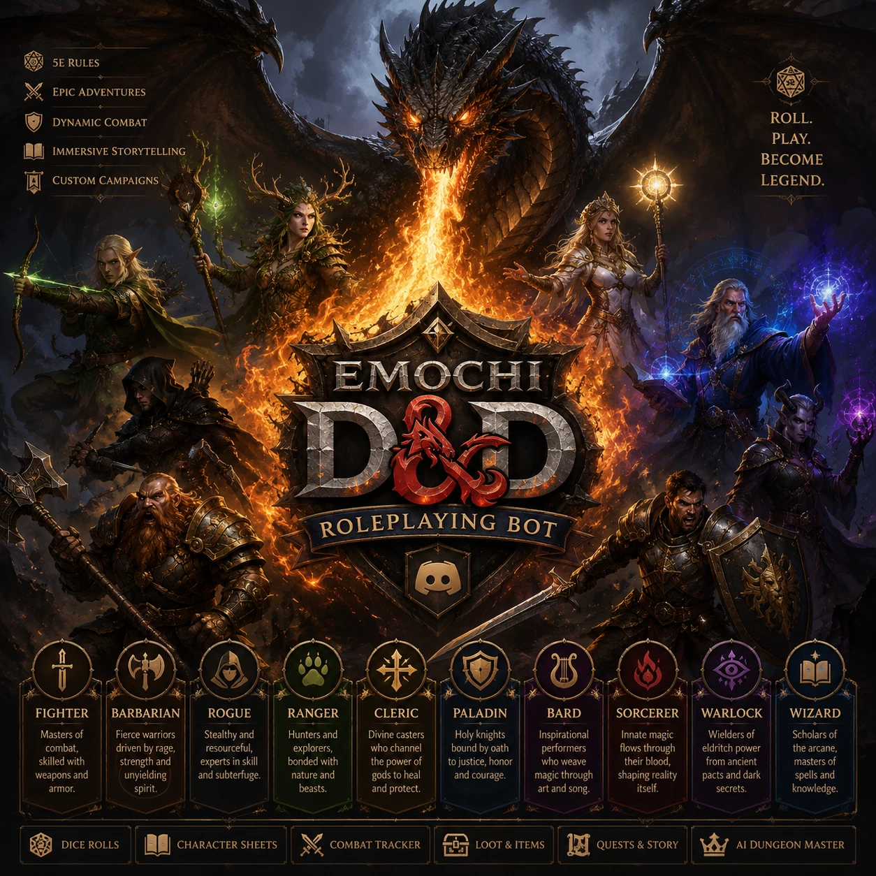 Ultimate D&D 5e RPG Simulator \| Living World \| AI Dungeon Master thumbnail