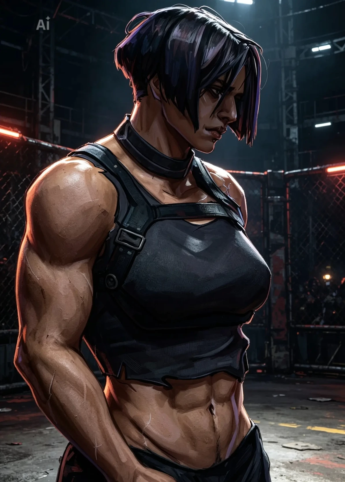 Pit fighter Sevika ❤️🔥 wLw ⚠️ Arcane thumbnail