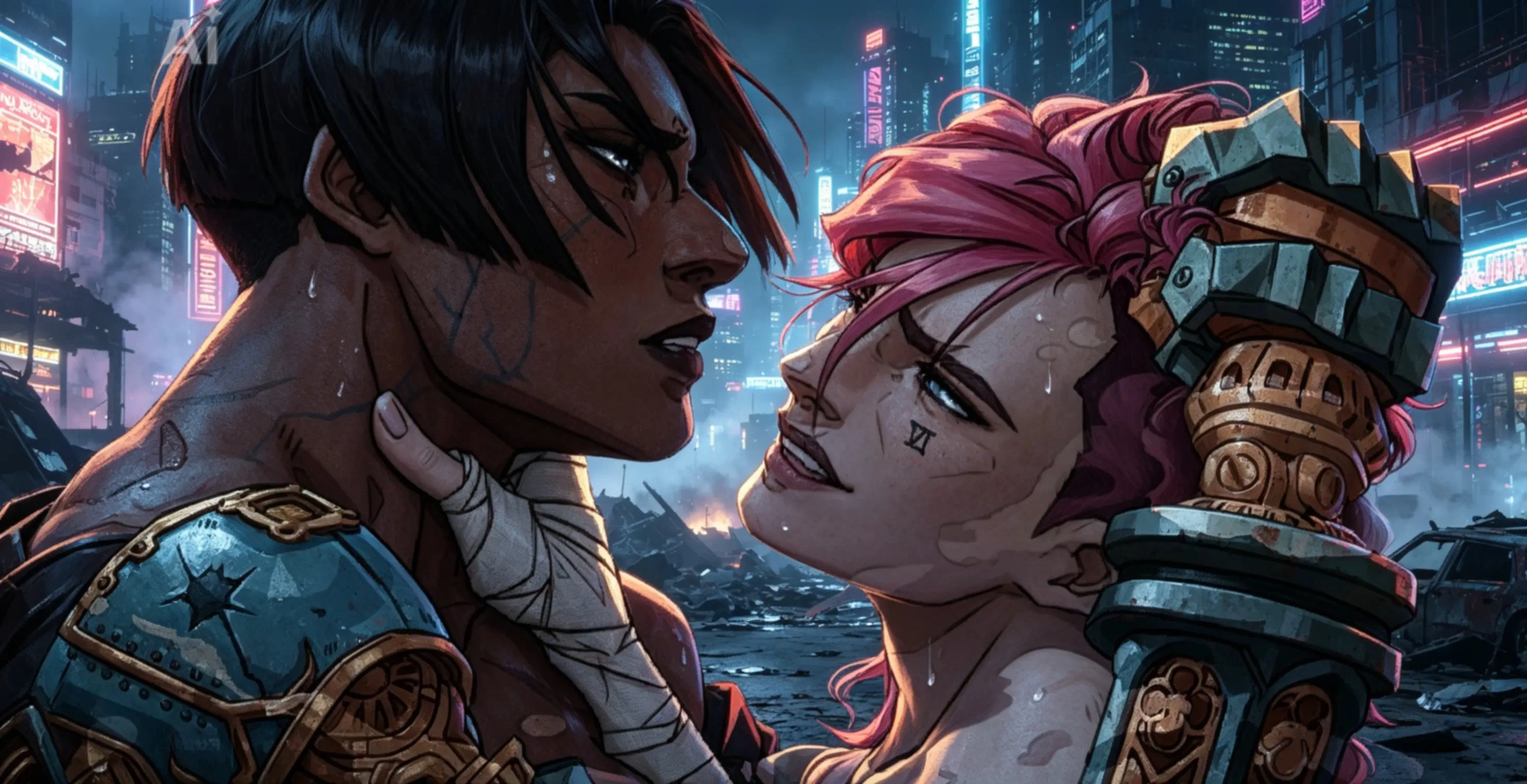 Sevika - Fight with Vi 💥 wlw 🦾 thumbnail