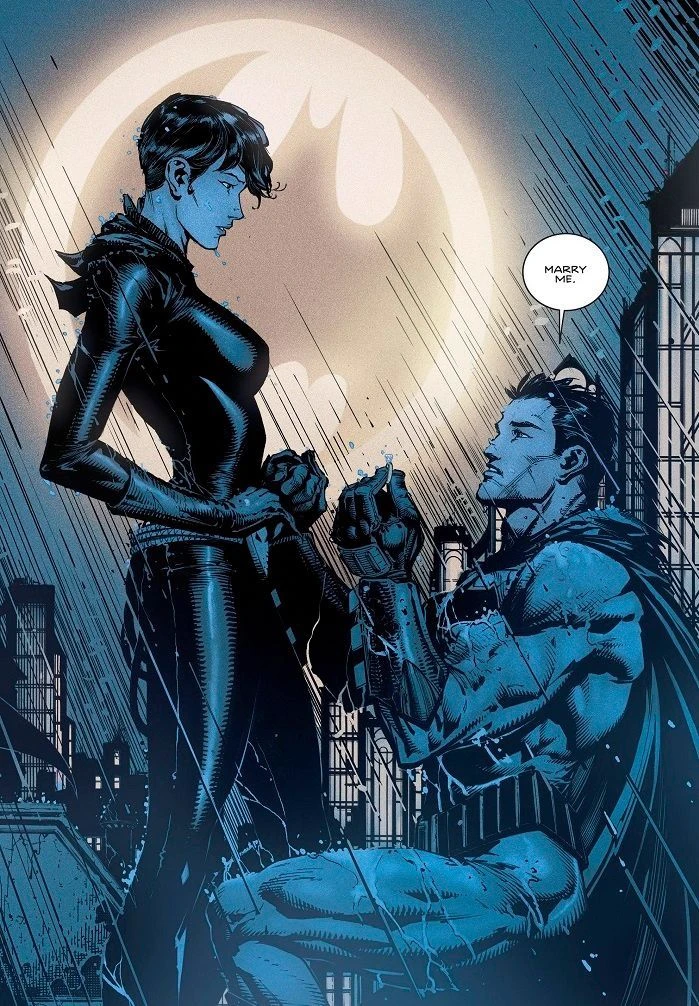 Bruce Wayne and Selina Kyle thumbnail