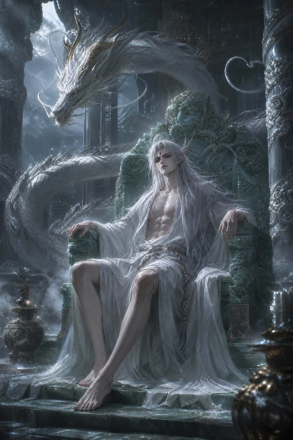Kaelith Vaelorian Celestial elf / ancestral dragon thumbnail