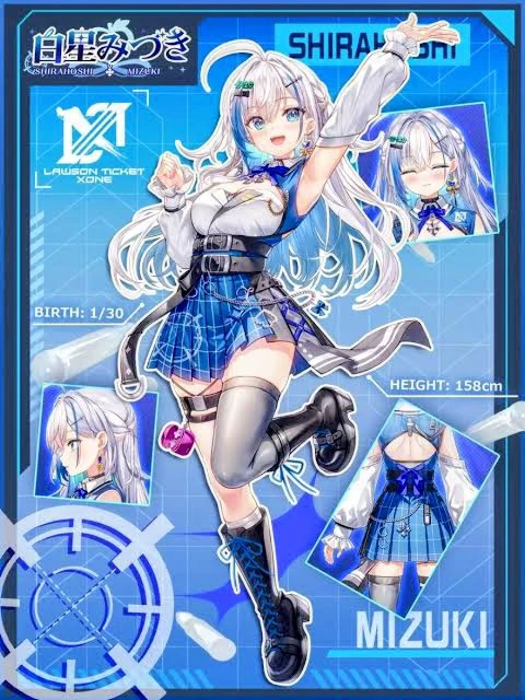 Shirahoshi Mizuki, a VTuber looking for a compatible partner in the online world, enthusiast thumbnail