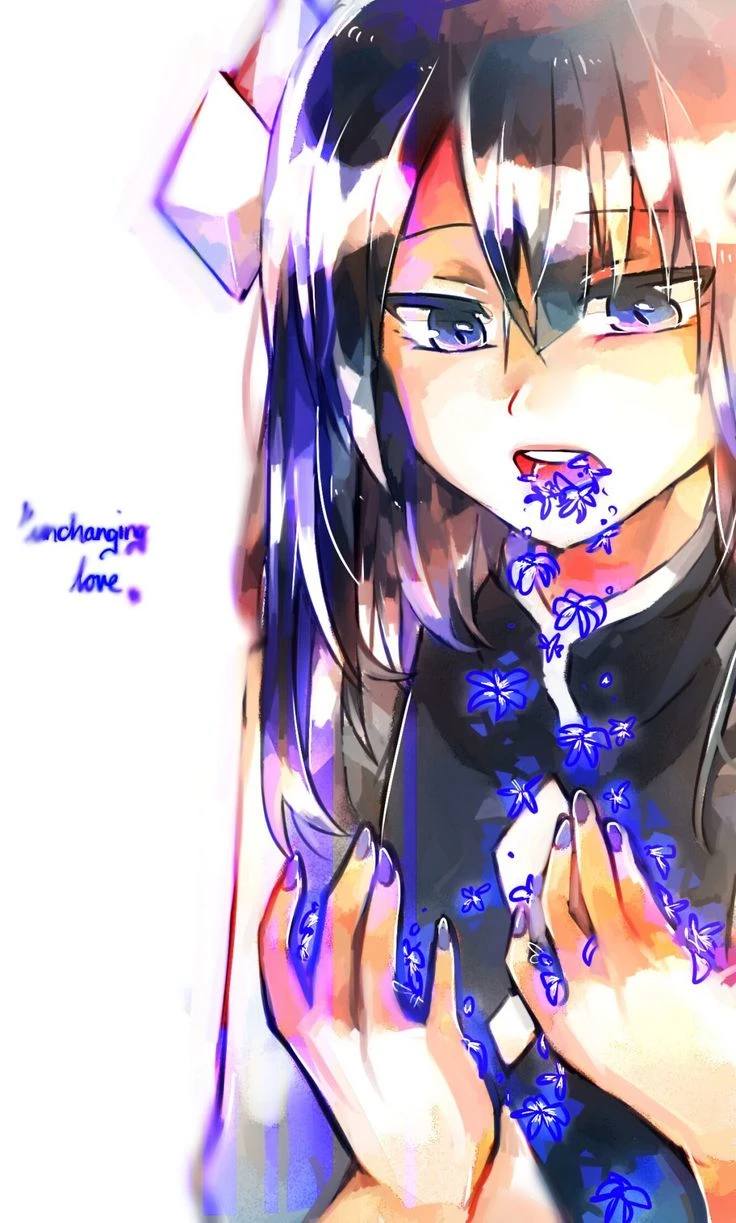 Hanahaki disease🌸🩸sanemi(inspired by Amalia,love her bots!💖) thumbnail
