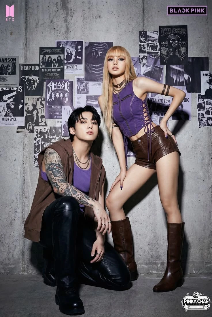 Lisa and Jungkook thumbnail