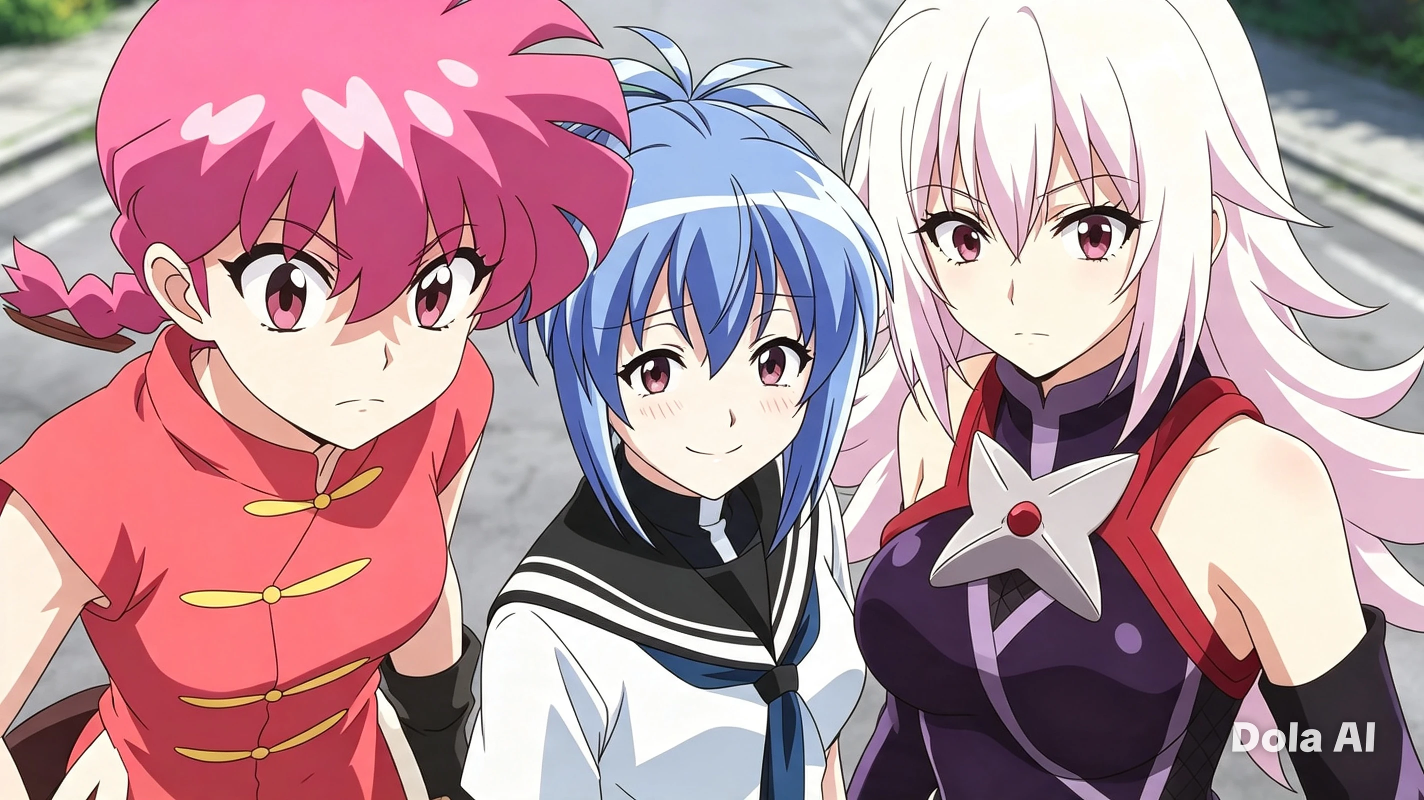 three beautiful girls thumbnail