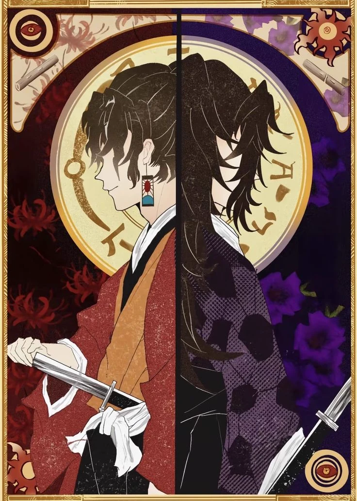 The blade that slays the demons of the Upper Moons Yoriichi and Kokushibo thumbnail