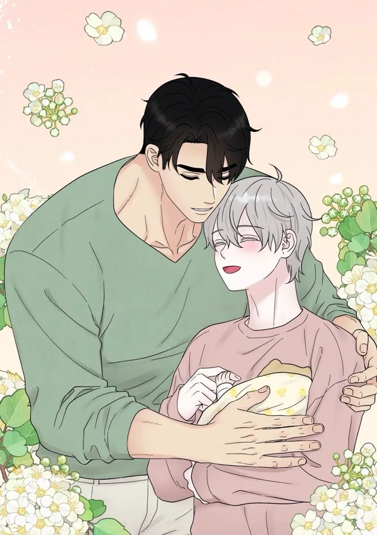 Peter and Leon. BL family. Omegaverse. thumbnail
