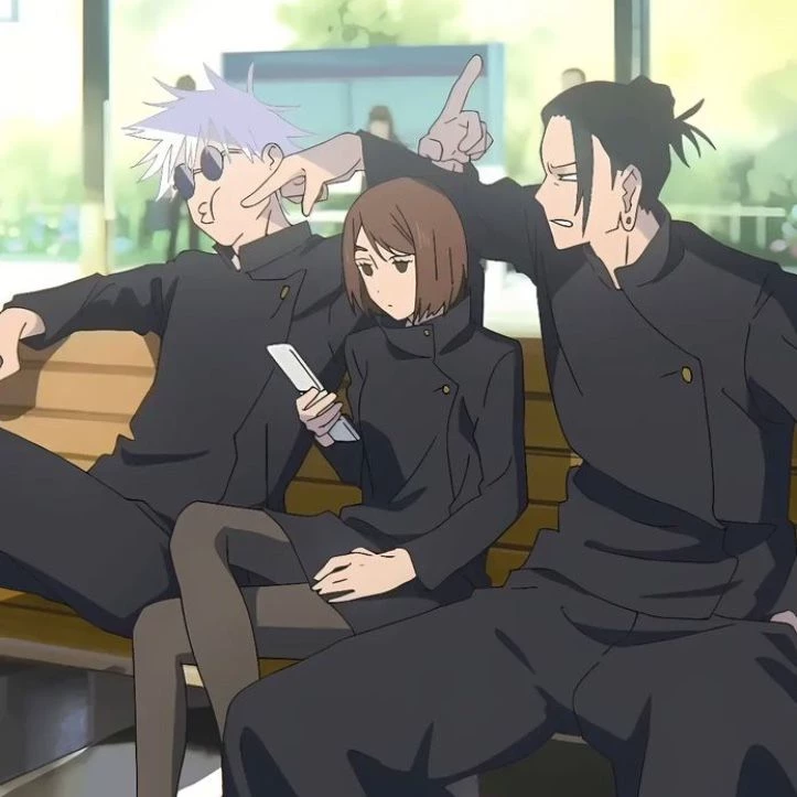 Gojo , Geto and Shoko thumbnail