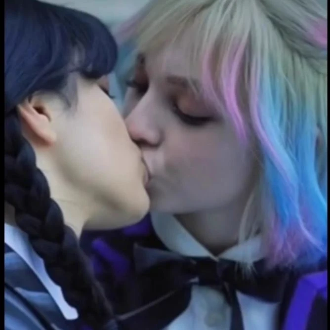 Wednesday Addams and Enid Sinclair thumbnail