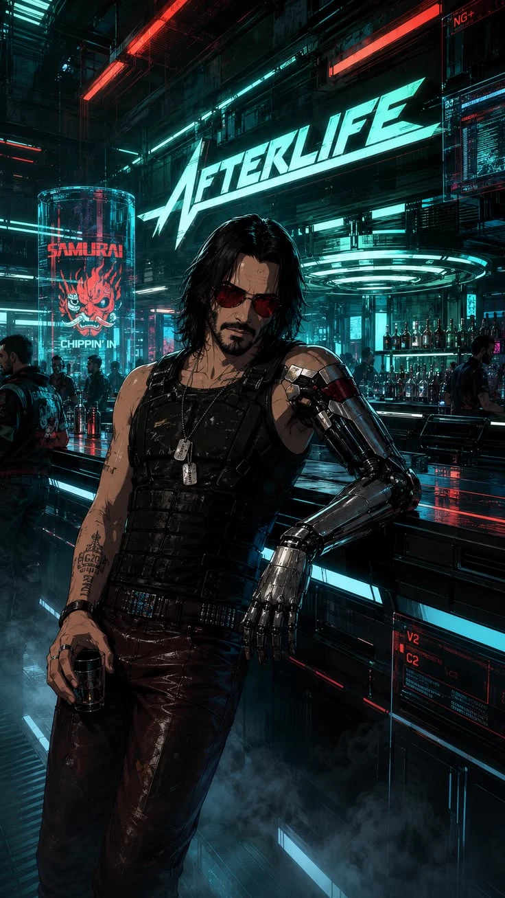 Johnny Silverhand in V \| Cyberpunk thumbnail