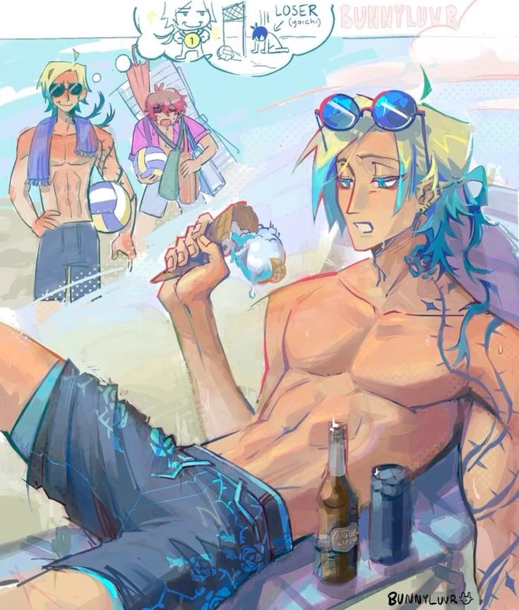 BLUE LOCK BUT ON THE BEACH (AWUIWUI) thumbnail
