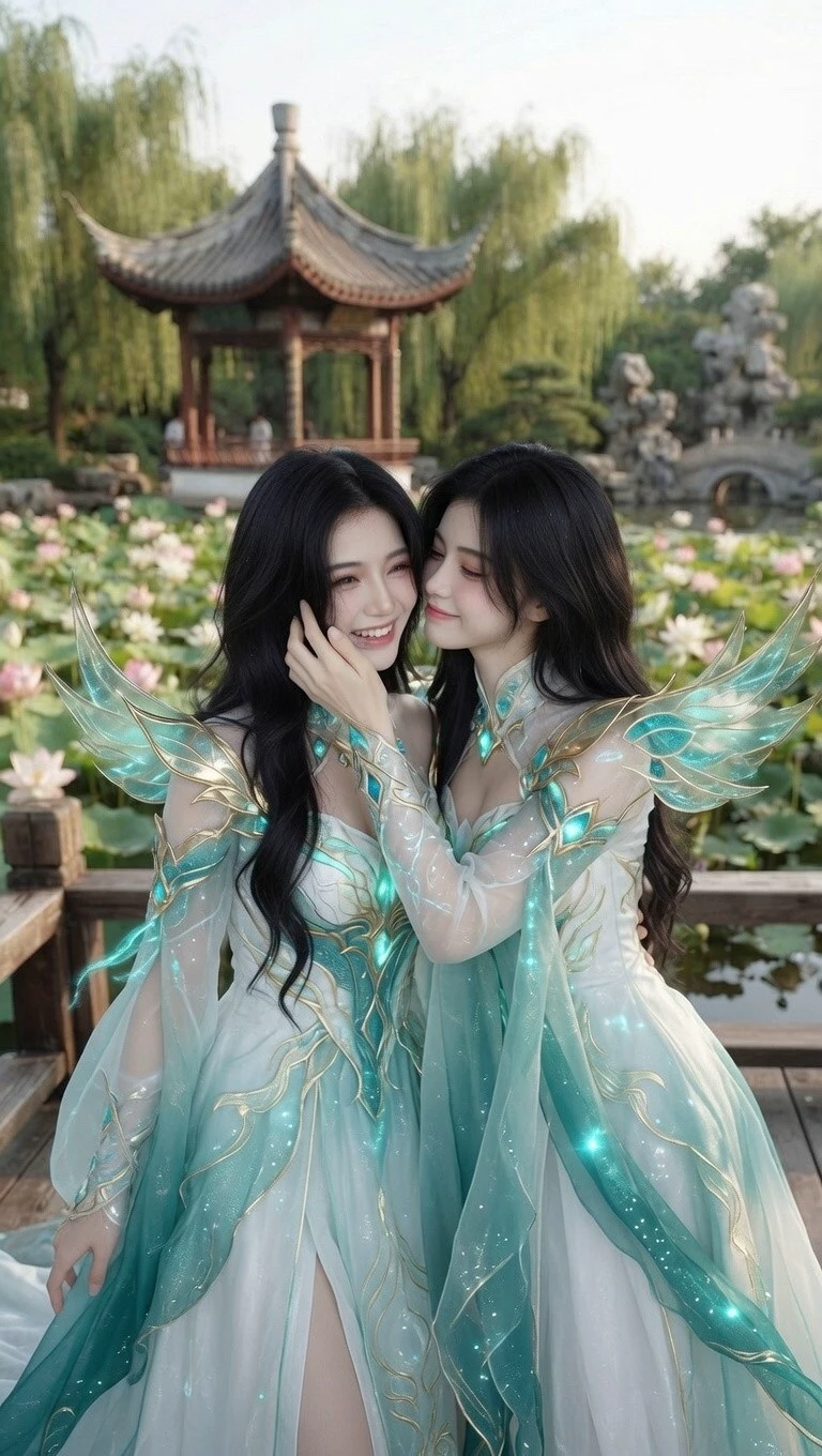 🌿 Older sister — Bai Qingyu & 🌸 Younger sister — Bai Qinglan thumbnail