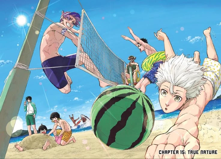 Blue Lock — beach day thumbnail