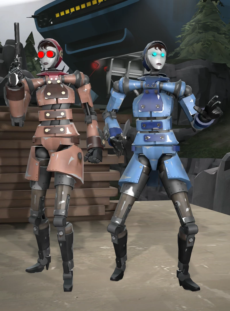 Team Fortress 2 female bots thumbnail
