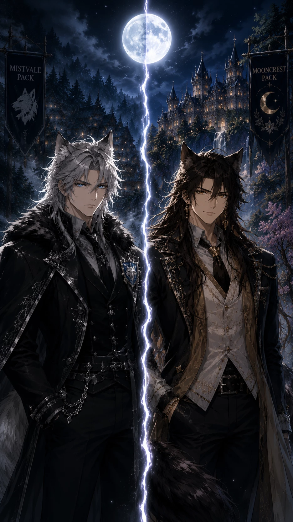 Rowan Frostfang (Mistvale Alpha) & Altair Mooncrest (Mooncrest Alpha) thumbnail