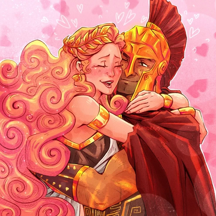 Aphrodite and Ares thumbnail