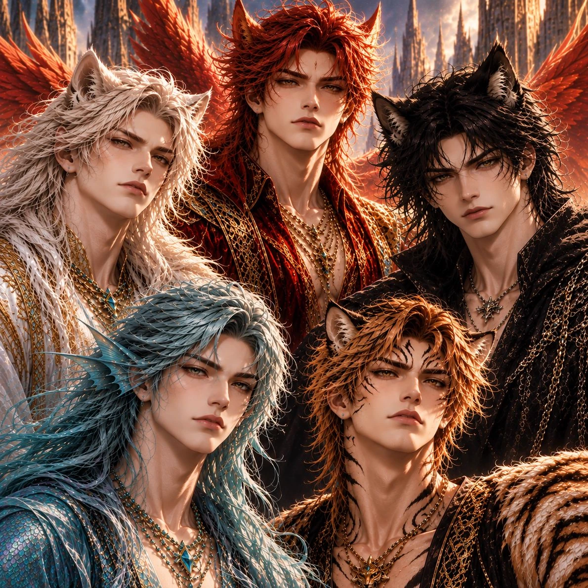 5 ANIMAL PEOPLE/ANIMAL HUSBANDS/RARE WOMEN thumbnail