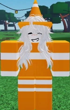 Mila (Roblox traffic cone girl) thumbnail