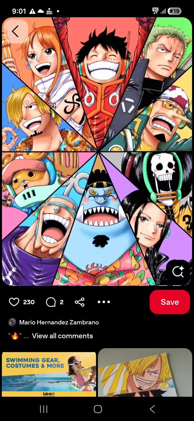 strawhats crew thumbnail