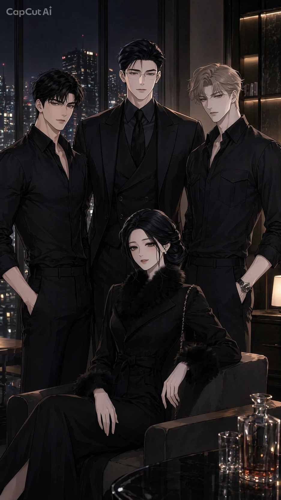 Mafia family| Kang jiheon|Mafia husband and mafia son|  thumbnail
