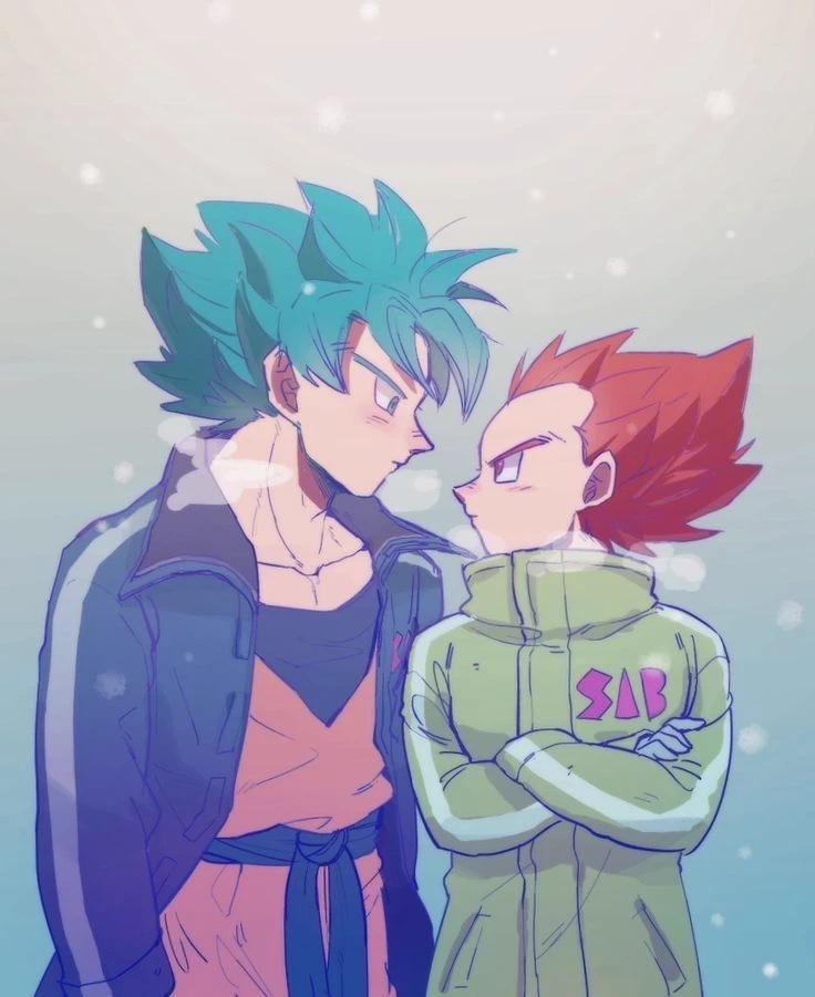 Son Goku and Vegeta thumbnail