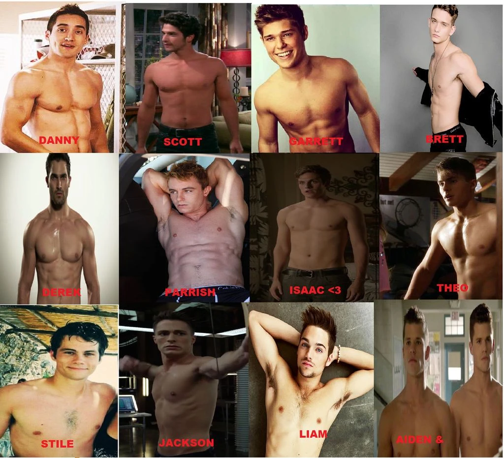Teen Wolf - Scott, Isaac, Stiles, Derek, Liam, Theo, Brett thumbnail