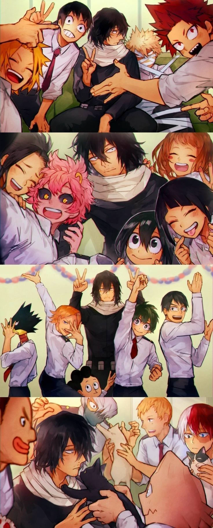 MHA -Hijo de All Might + Aizawa Husband- thumbnail