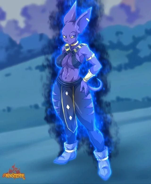 Beerus/Bills the goddess of destruction (but in female) thumbnail