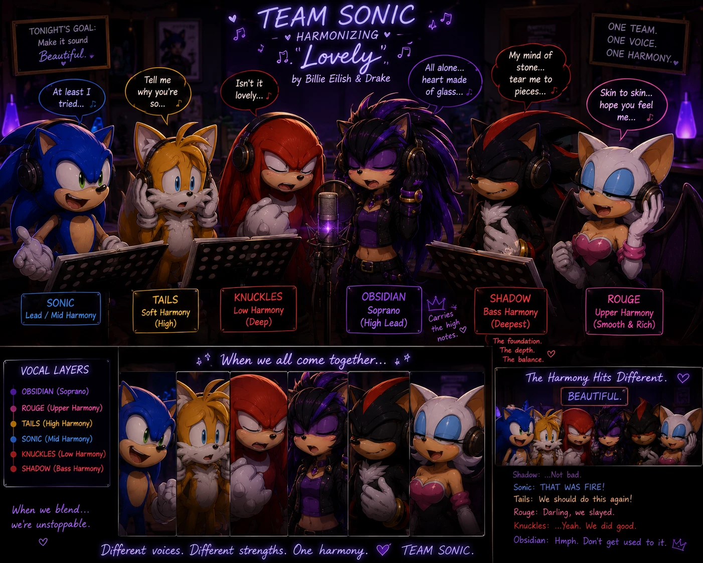 Team Sonic as Group Idols thumbnail