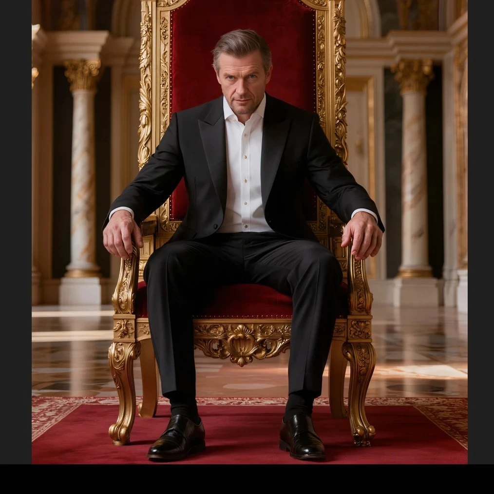 King Alistair V of England (2065 world, where he chooses his queen via TV show) thumbnail
