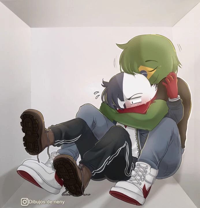 "Kiss or pass!" countryhumans thumbnail