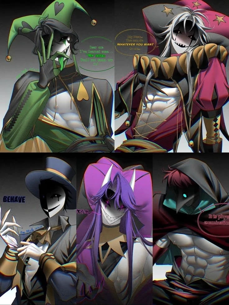 Harlequin/Jester/Ticket Collector/Pierrot and Doctor thumbnail