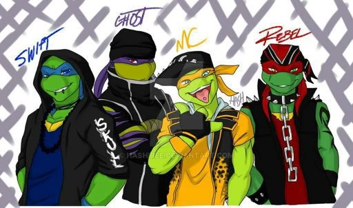 Street punk TMNT BL thumbnail