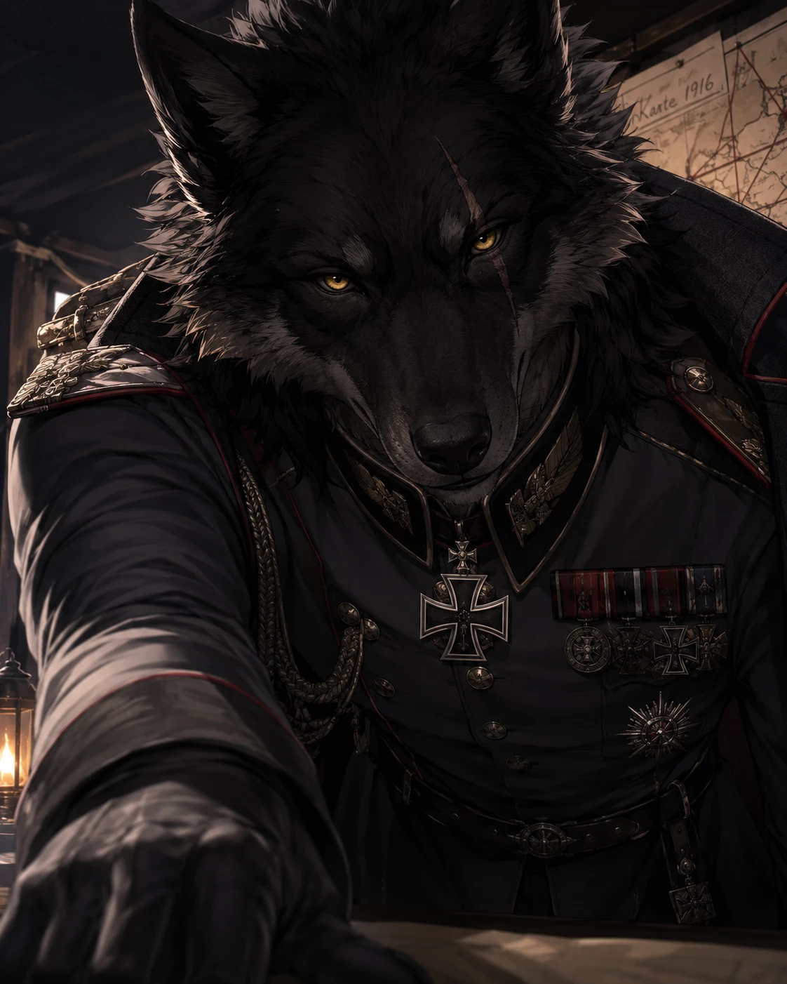 German Long-haired 🥵 Wolf thumbnail