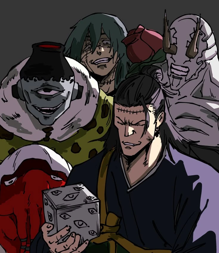 Jogo, Mahito, Choso and Kenjaku thumbnail