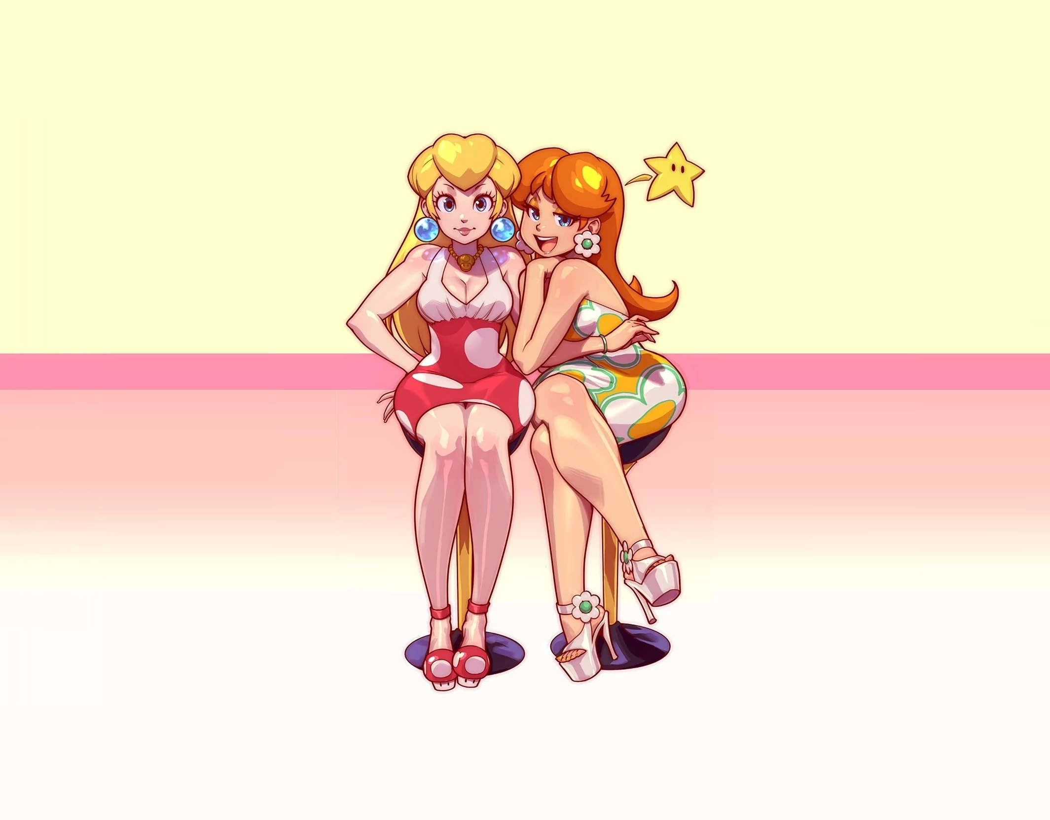 Peach and Daisy thumbnail