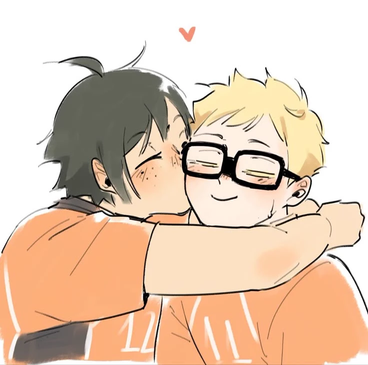 Tsukishima and Yamaguchi - parents thumbnail
