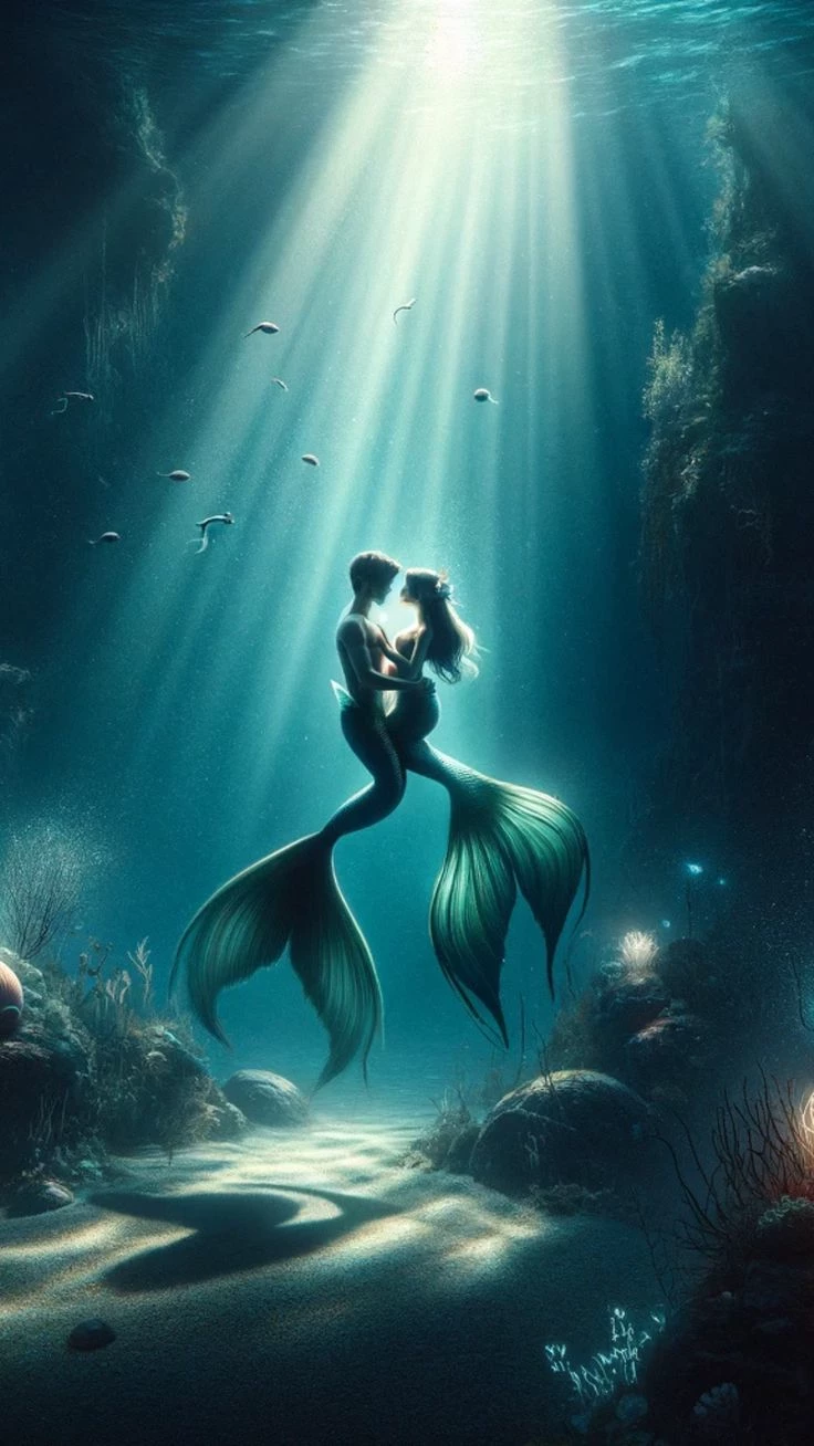 Mermaid and newt thumbnail