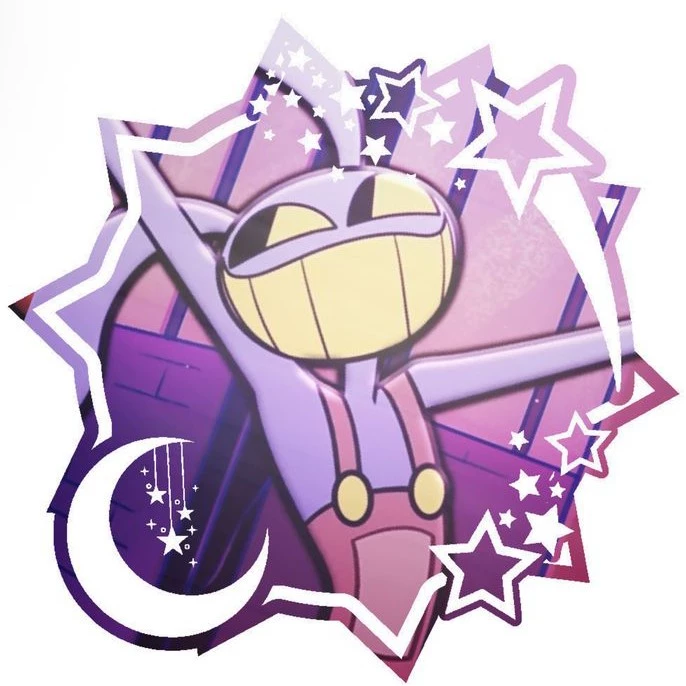 The purple rabbit