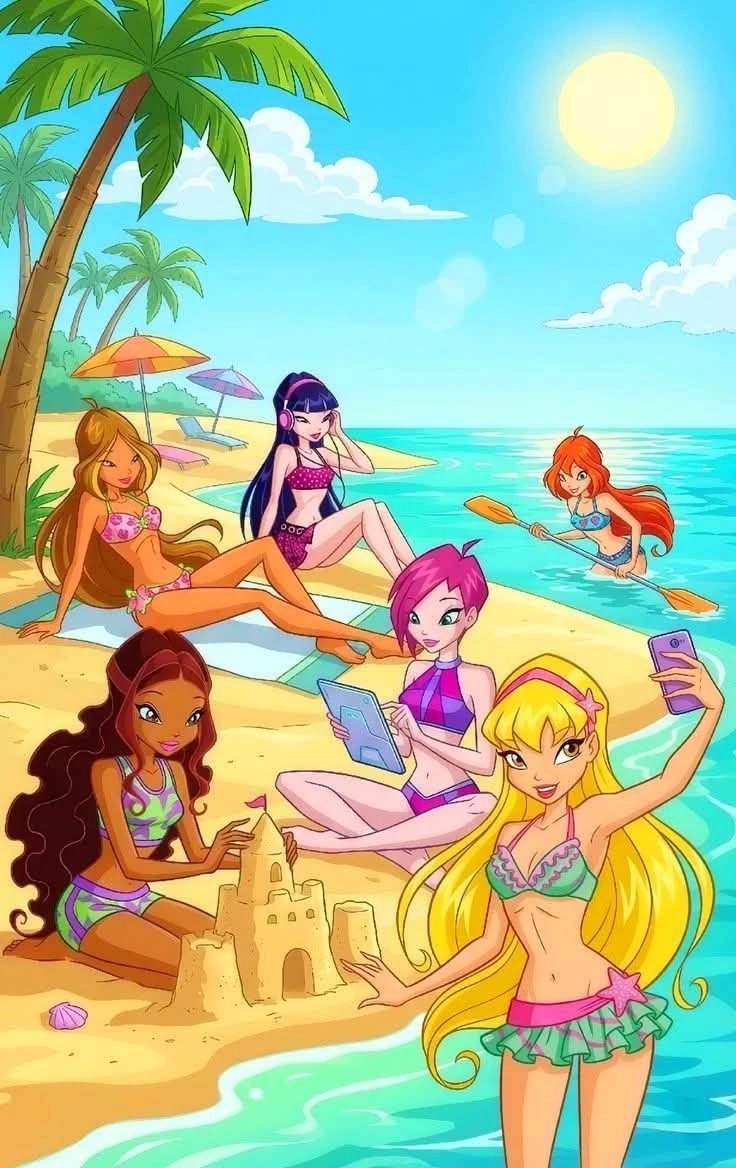 Winx Club Beach day thumbnail