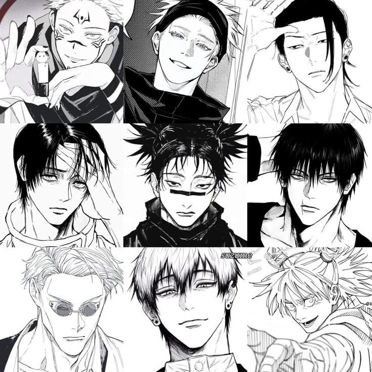 Gojo,toji,sukuna,naoya,geto thumbnail