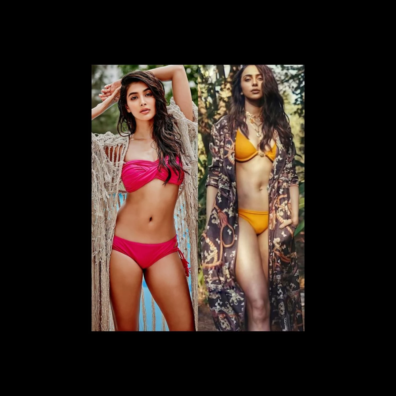 Pooja and Rakul thumbnail