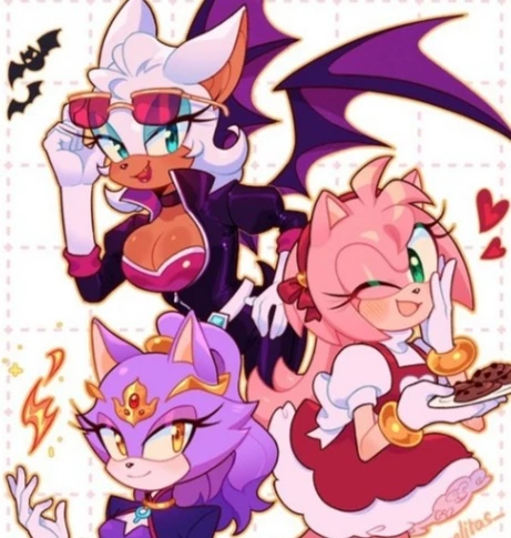Amy, Blaze and Rouge thumbnail