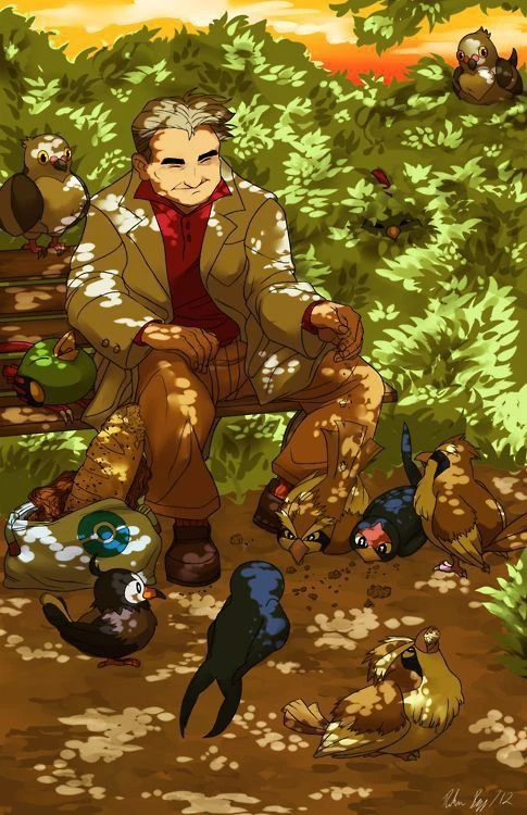 profesor oak - pokemon  thumbnail