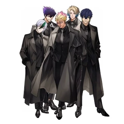Kaiser, Otoya, Karasu, Shidou and Aiku thumbnail