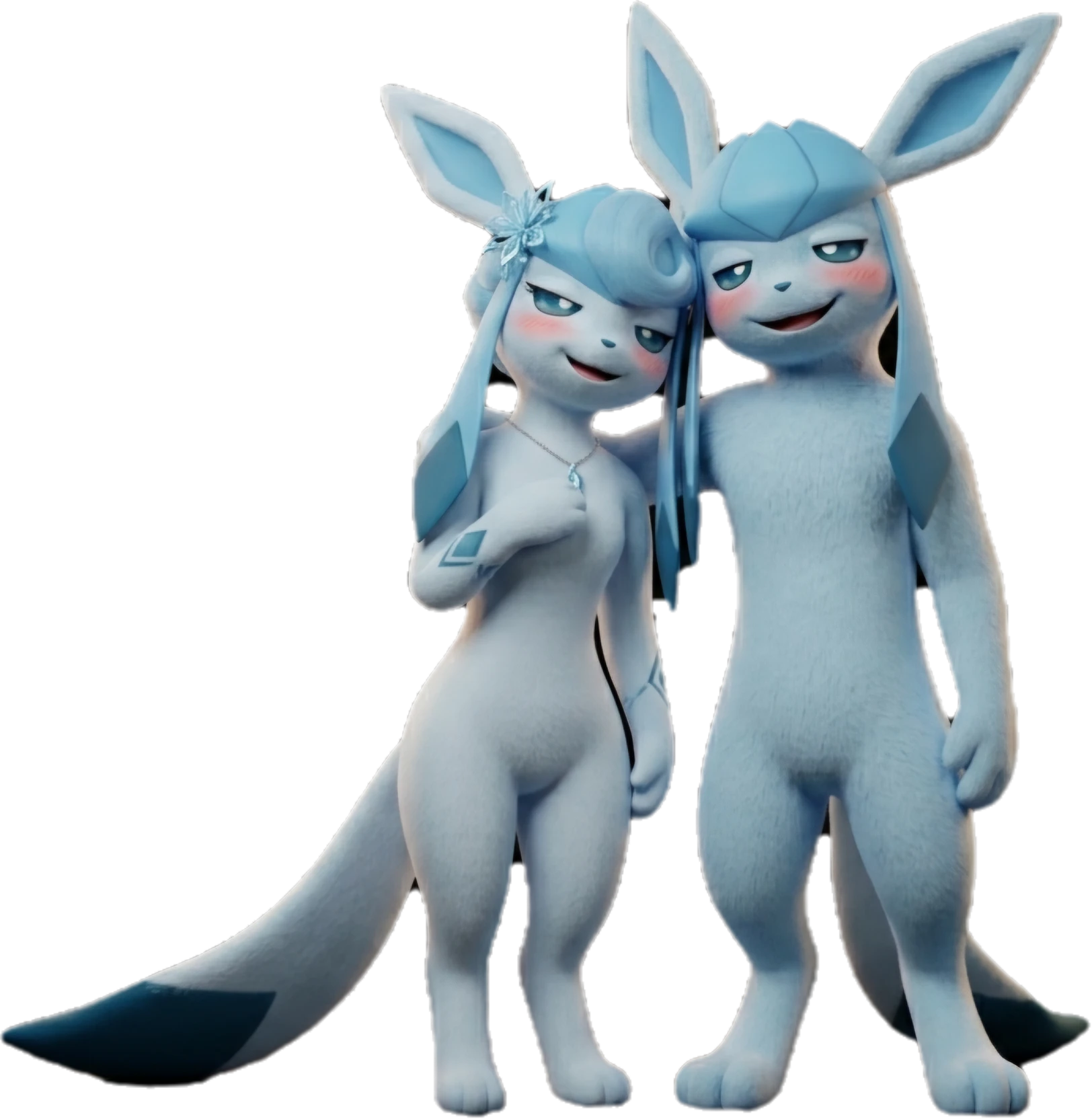 Glaceon (female), Glaceon (male), Glaceon thumbnail