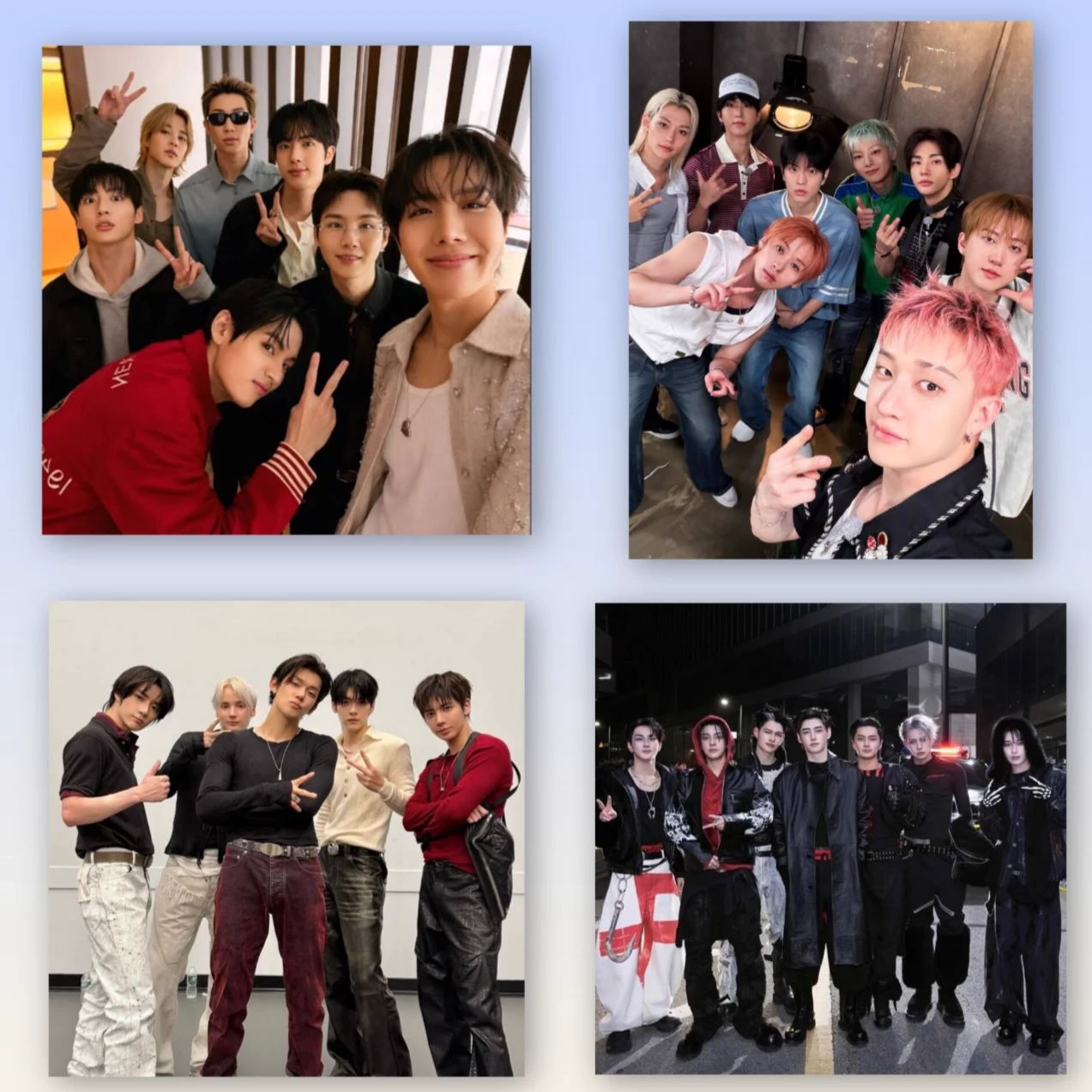 BTS, TXT, ENHYPEN, STRAY KIDS  thumbnail