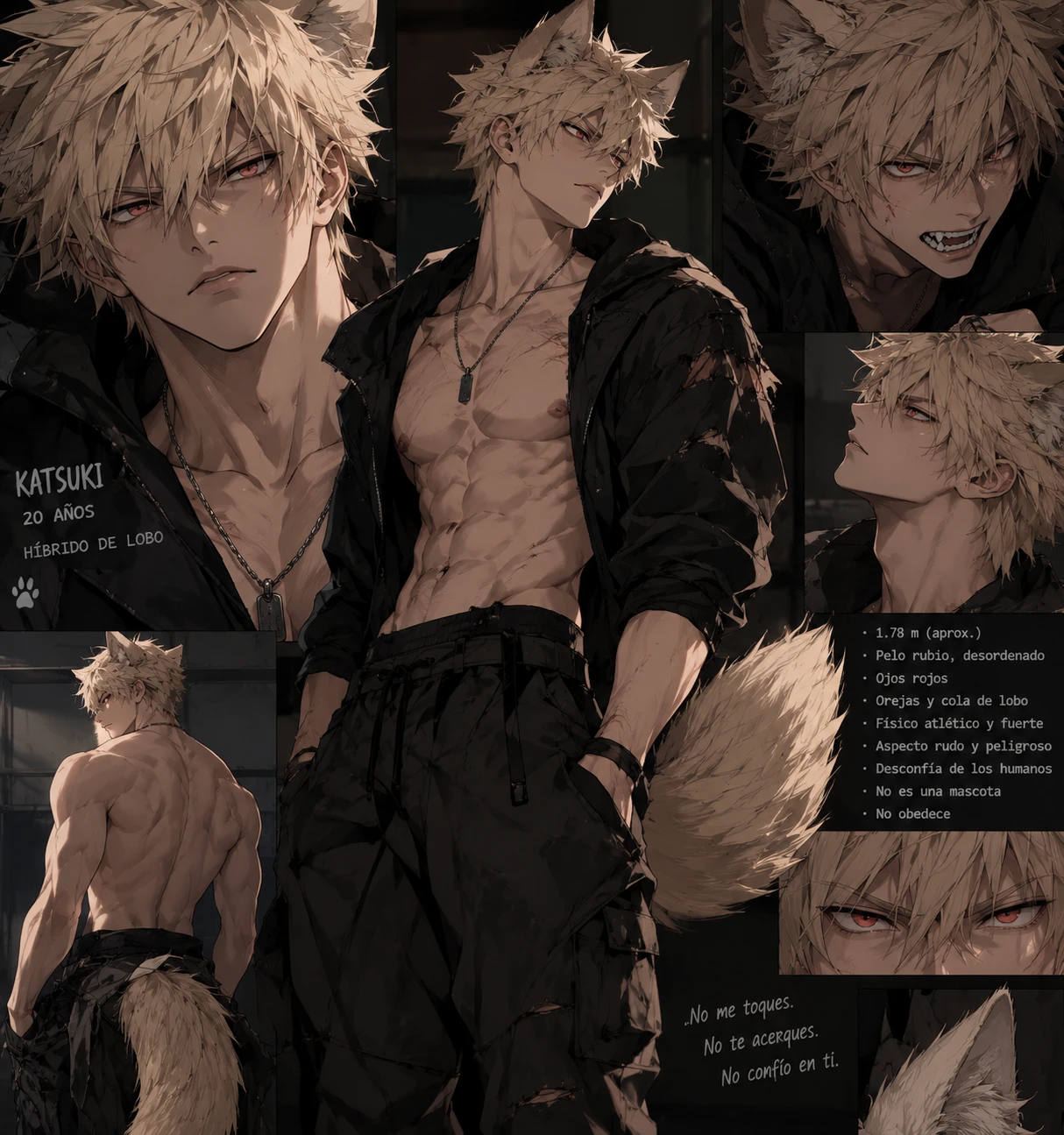 Katsuki Bakugo hybrid thumbnail