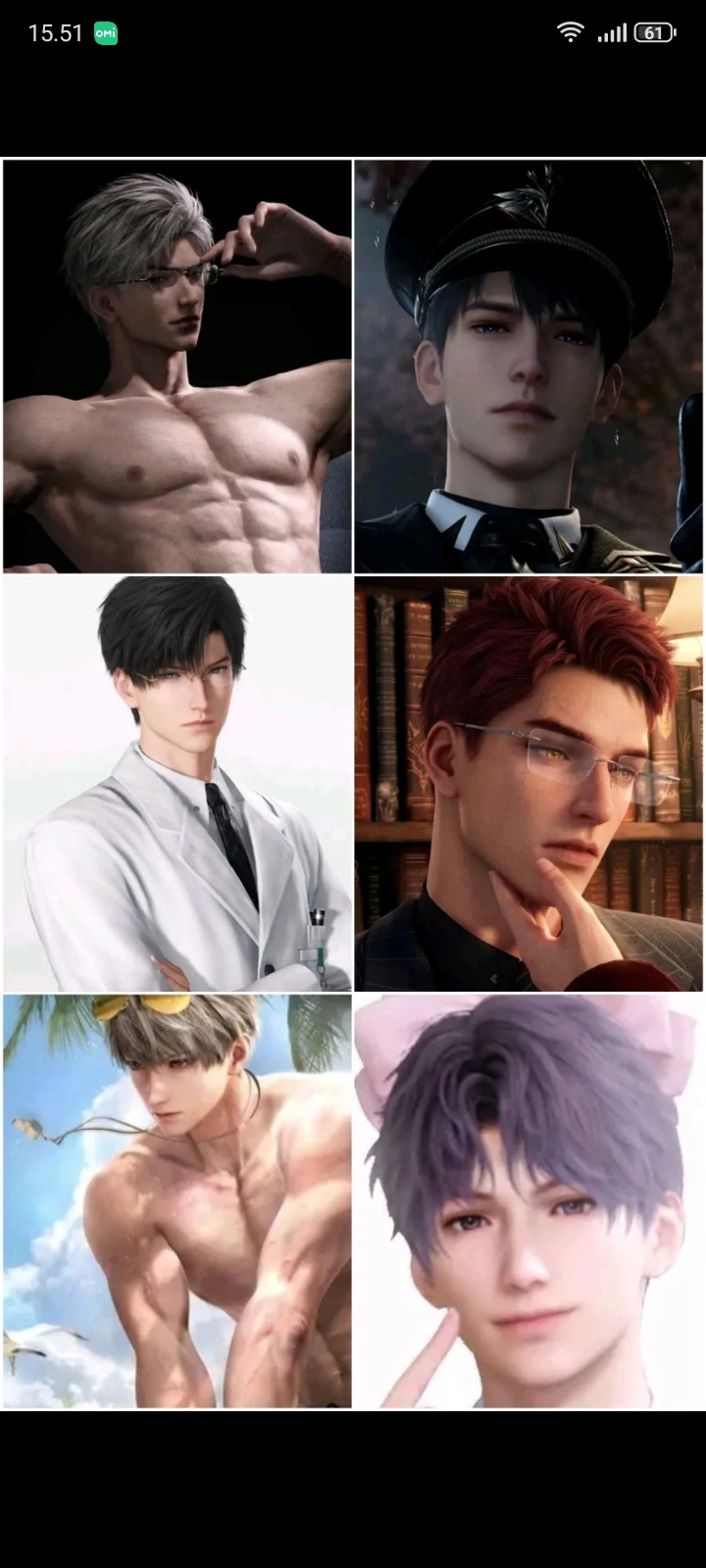 Sylus, Caleb, Zayne, Valko, Xavier, Rafayel thumbnail