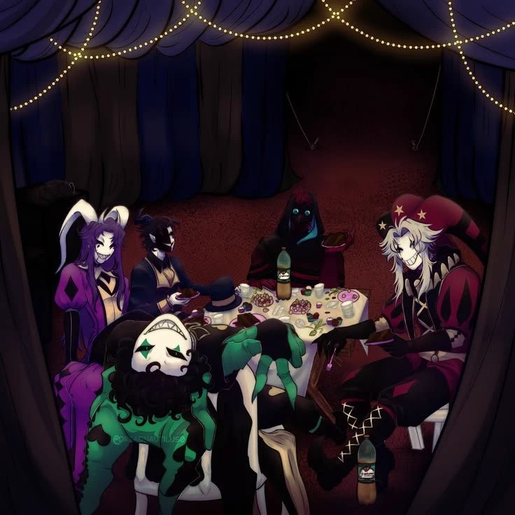 The 5 clowns...(❤️, 💚, 💜, 🩵, 💙) thumbnail